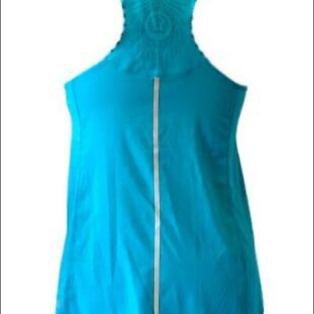 Lululemon Teal Run A Marathon Singlet - Picture 6 of 6